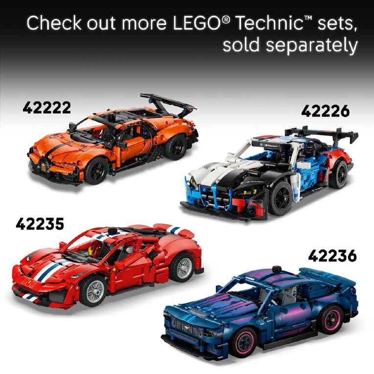 LEGO Technic Dodge Viper GTS-R Sports Car 42234, , hi-res