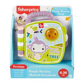 Fisher-Price Purple Monkey Songbook