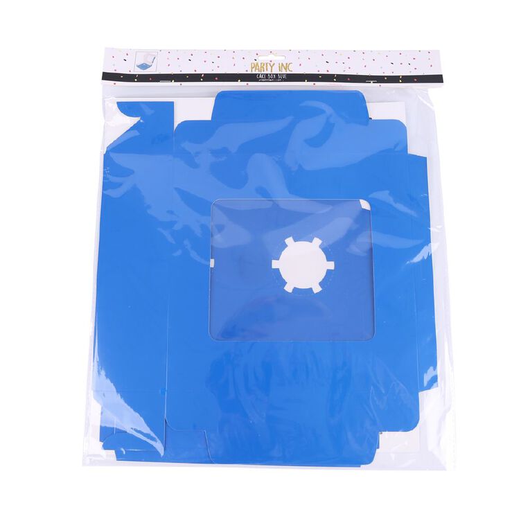 Party Inc Cakebox Blue, , hi-res