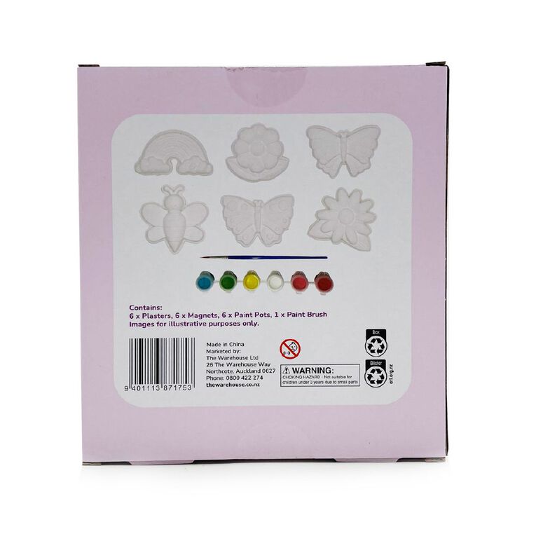 Uniti Craft Kids Paint Your Own Plaster Magnets, , hi-res