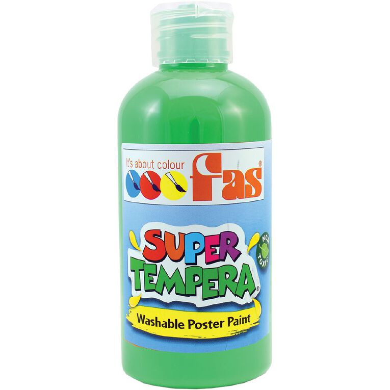 FAS Paint Super Tempera 250ml Leaf, , hi-res