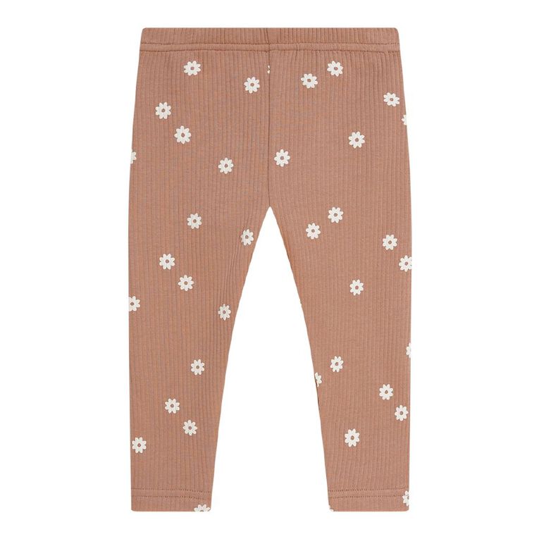 Young Original Babies' Fleece Leggings, Brown Light, hi-res