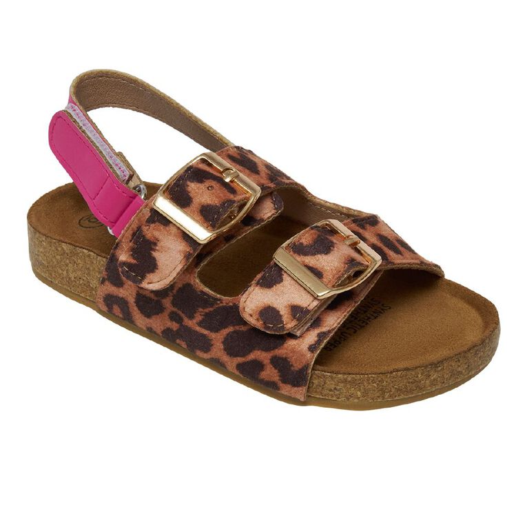 Young Original Junior Kids' Meow Sandals, Pink, hi-res
