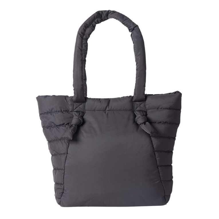 H&H Knot Handle Tote Bag, Black, hi-res