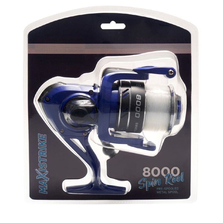 Maxistrike 8000 Spin Reel with 25lb Line, , hi-res