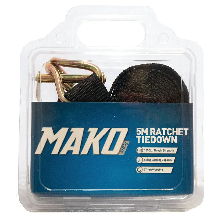 Mako Ratchet Tiedown 37mm x 5m, , hi-res
