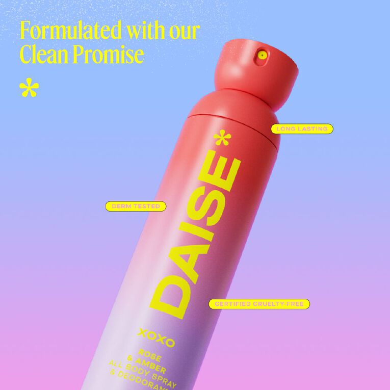 Daise All Body Spray & Deodorant XOXO 120ml, , hi-res
