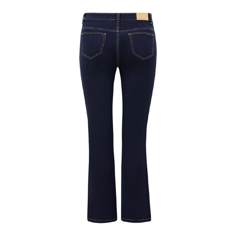 H&H Women's Mid Rise Bootcut NEW, Denim Dark, hi-res