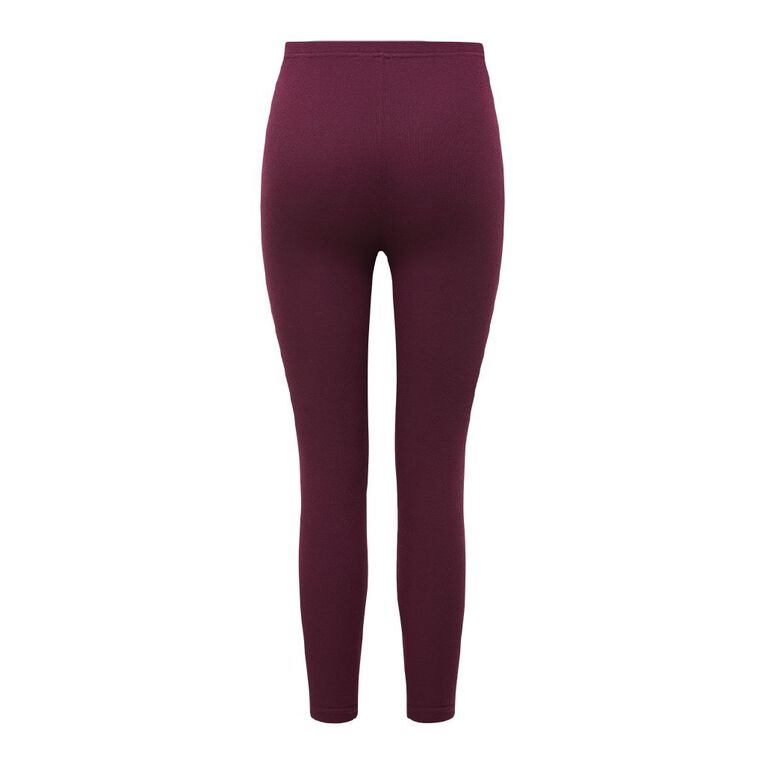 H&H Women's Thermal Long Johns, Red Mid, hi-res