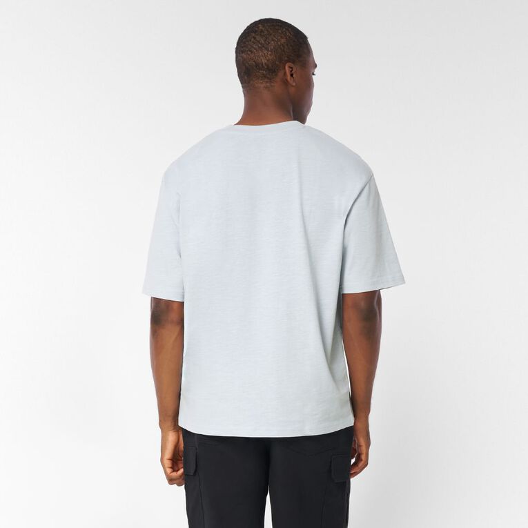 Garage Men's Heavyweight Boxy Tee Slub, Blue Light, hi-res