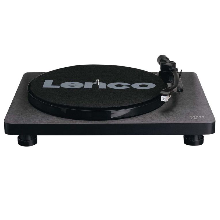 Lenco L30BK Belt-Drive Turntable with MMC Cartridge Black, , hi-res