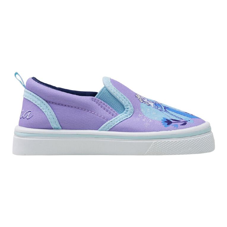 Frozen Junior Kids' Slip-On Sneakers, Purple, hi-res