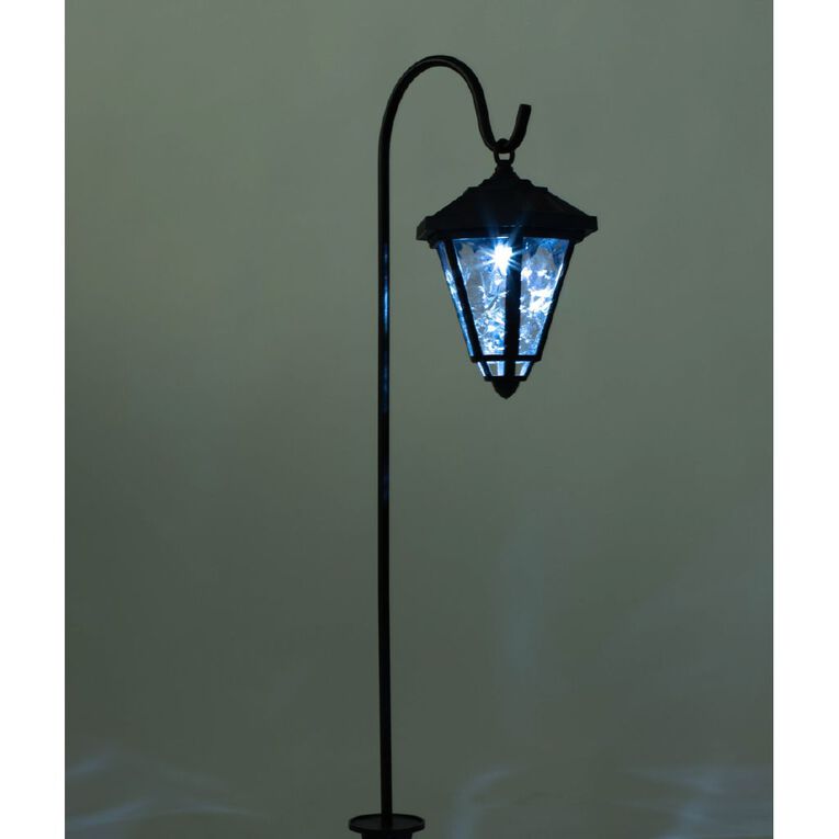 Urban Green Solar Lantern Stake 2 Pack Black, , hi-res