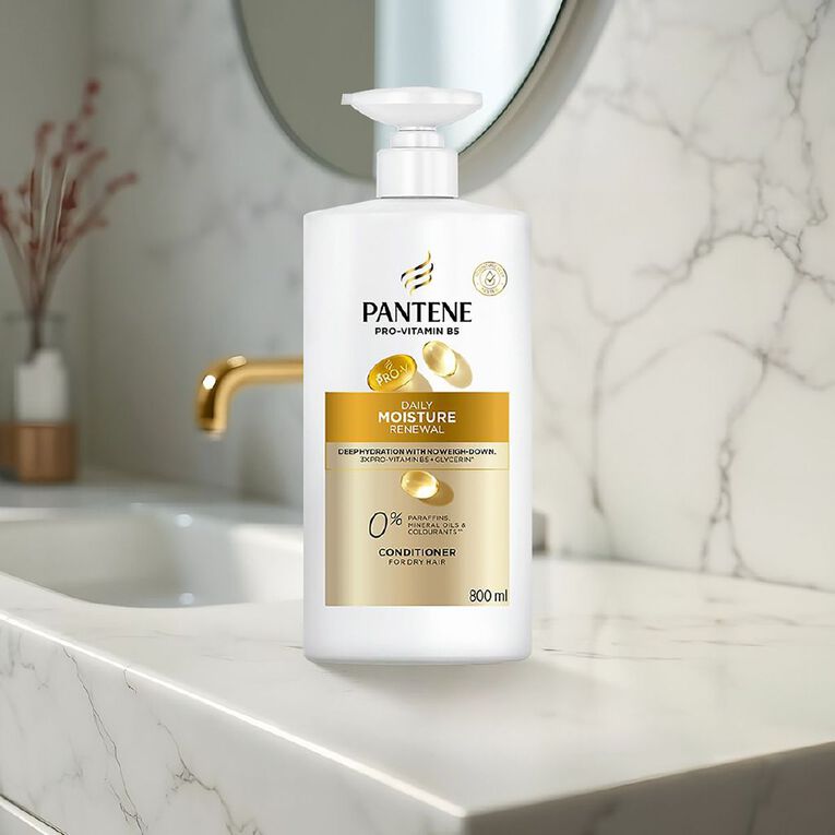 Pantene Conditioner Daily Moisture Renewal 800ml, , hi-res