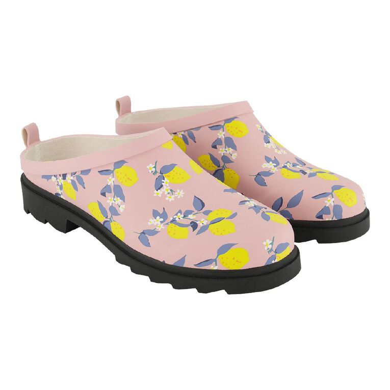 H&H Women's Gardening Clogs Pink The Warehouse