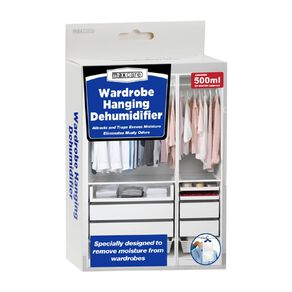 Maxcare Wardrobe Hanging Dehumidifer 500ml