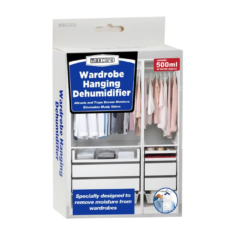 Maxcare Wardrobe Hanging Dehumidifer 500ml, , hi-res