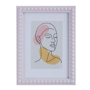 Living & Co Bobbin Frame Lilac 5in x 7in