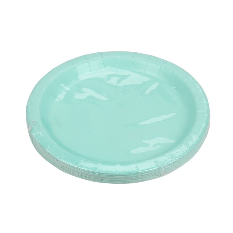 Party Inc Plate 23cm Green 20 Pack, , hi-res