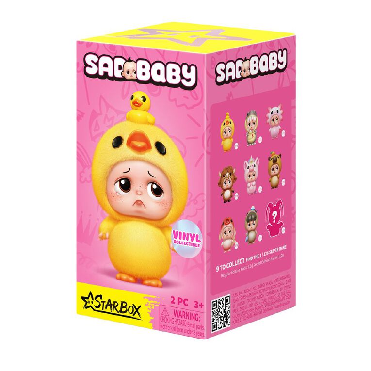 Zuru Starbox Sad Baby Animals Blind Box Series 1 Assorted, , hi-res