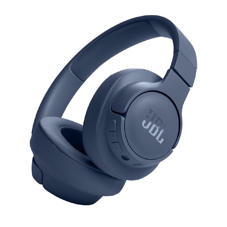 JBL Tune 720BT Wireless Over Ear Headphones Blue The Warehouse