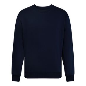 H&H Men's Plain Crew Sweatshirt