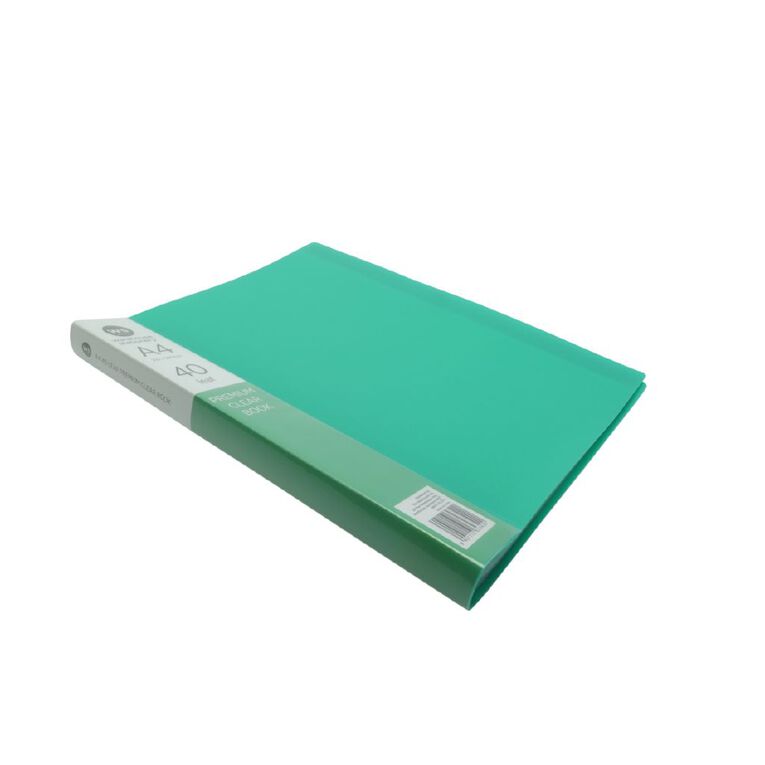 WS Colour Pop Clearbook Premium 40 Page Green, , hi-res