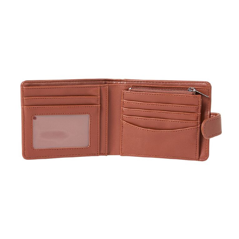 H&H Men's Classic Wallet, Brown Mid, hi-res