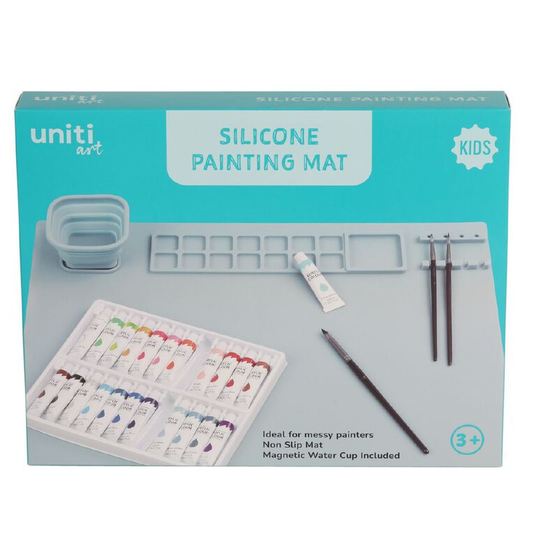Uniti Art Kids Silicone Painting Mat, , hi-res