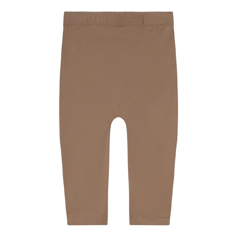 Young Original Babies' Print Leggings, Brown Mid, hi-res