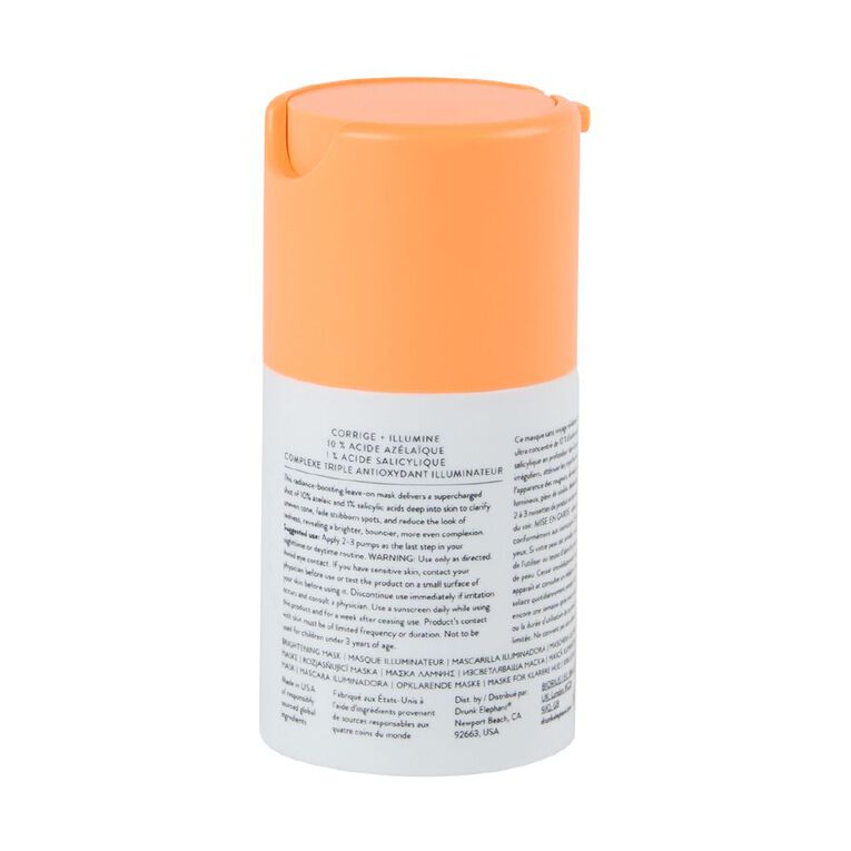 Drunk Elephant Bouncy Brightfacial Masque Illuminateur 50ml, , hi-res