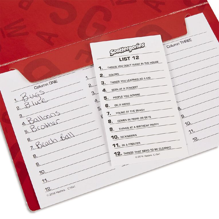 Hasbro Scattergories Game, , hi-res