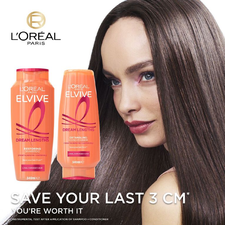 L'Oreal Paris Elvive Dream Lengths Conditioner 340ml, , hi-res