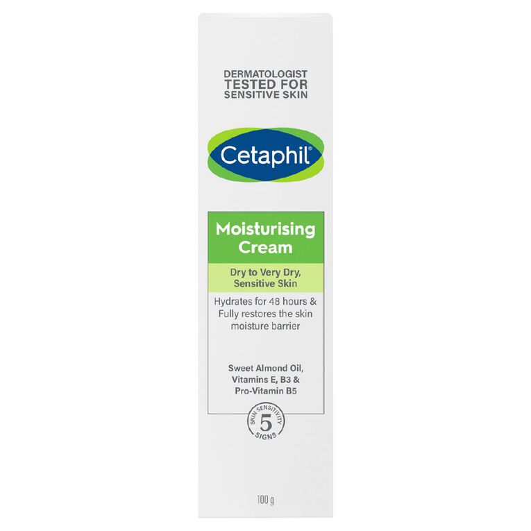 Cetaphil Moisturising Cream 100g, , hi-res