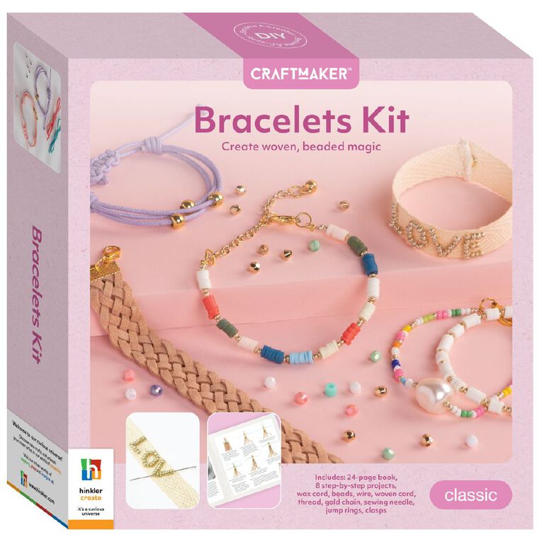 Craft Maker Craft Maker Bracelets Kit, , hi-res