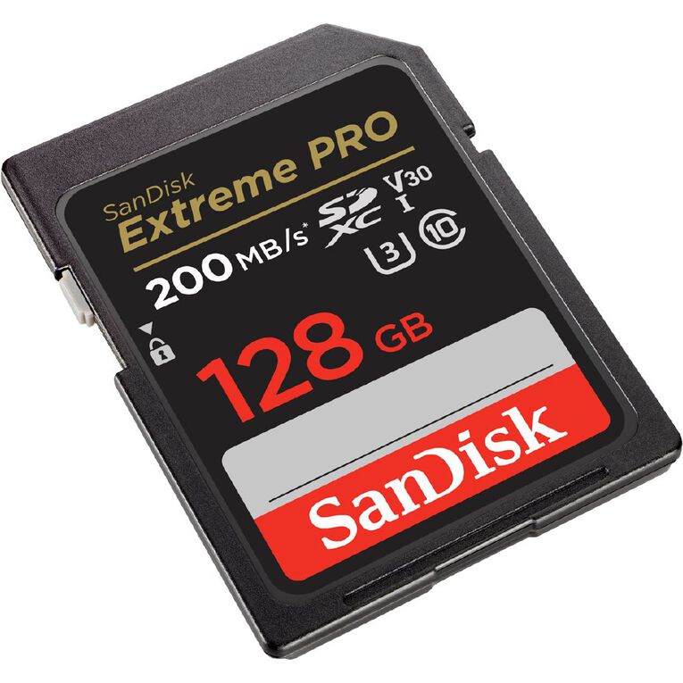 Sandisk Extreme Pro 128GB SD Card, , hi-res