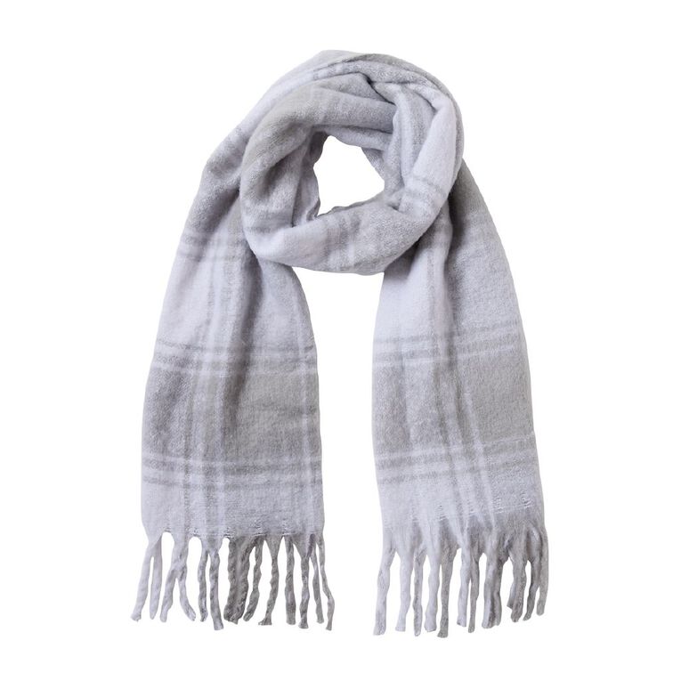 H&H Women's Oversized Scarf, Grey Mid, hi-res