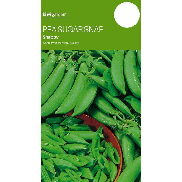 Kiwi Garden Pea Sugar Snap Snappy Seeds, , hi-res