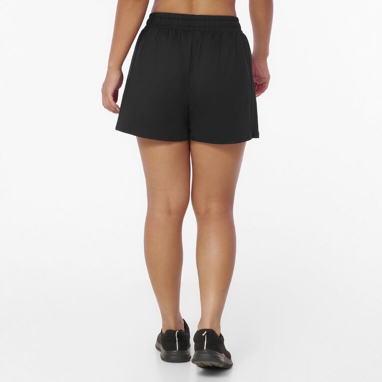 Active Intent Women's Comfort Walk Shorts, Black, hi-res