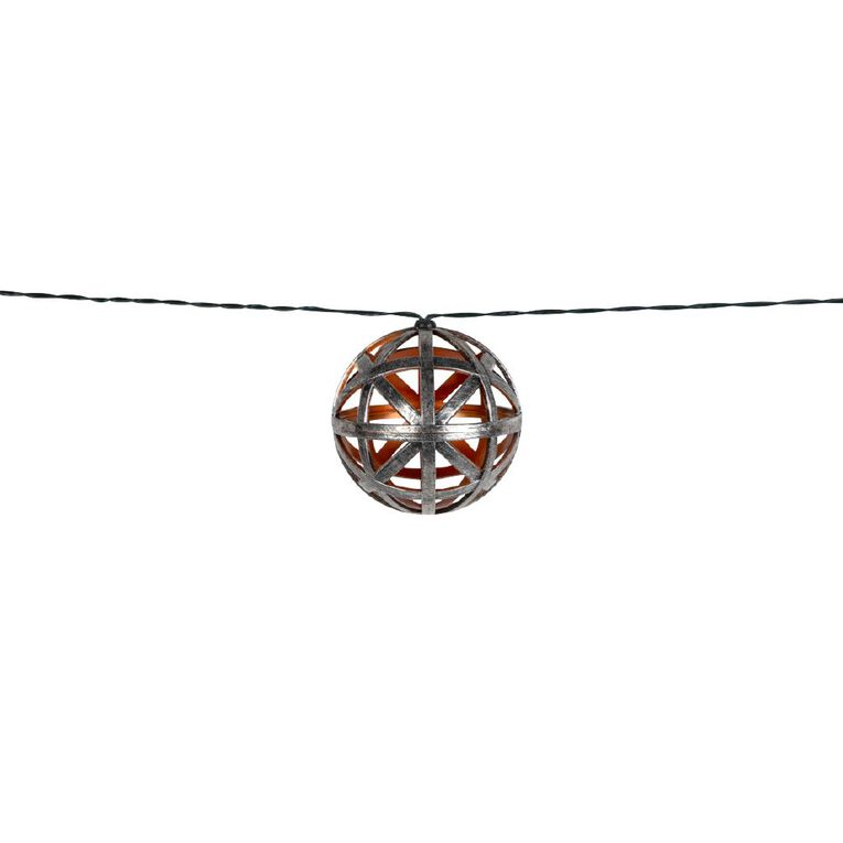 Kiwi Garden Wicker Solar String Light, , hi-res