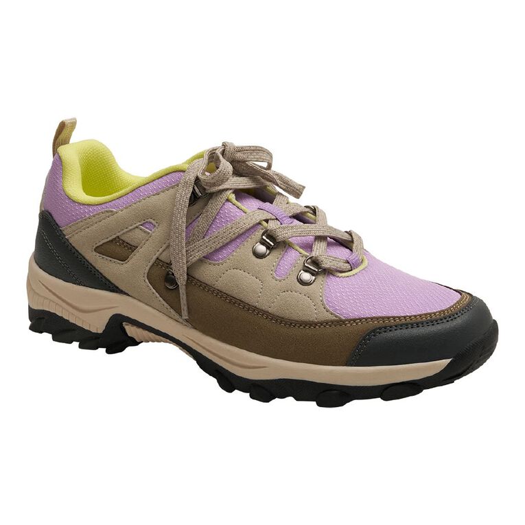 Active Intent Women's Trek Hiker Shoes, Purple, hi-res