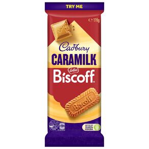 Cadbury Biscoff Caramilk Block 170g