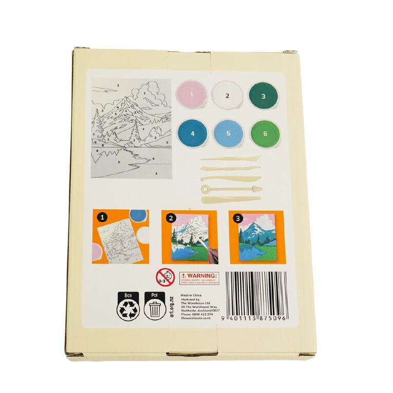 Uniti Craft Kids Clay By Numbers Panel 2, , hi-res