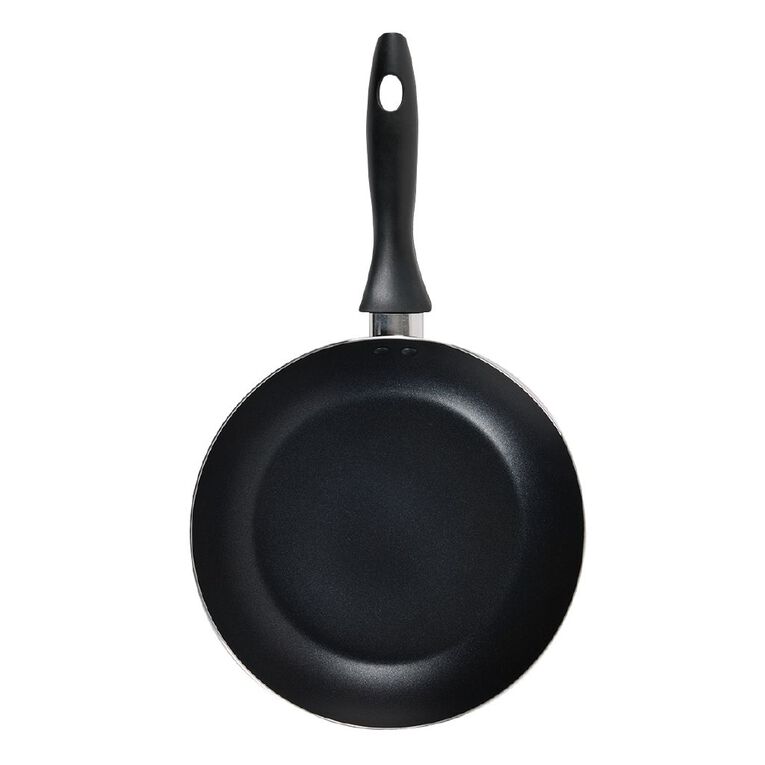 Living & Co Stone Essential Frypan Black 24cm, , hi-res