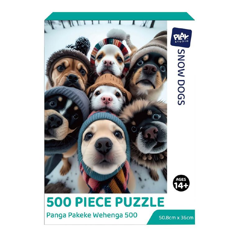 Play Studio Adult Puzzle 500 Pieces Assorted, , hi-res