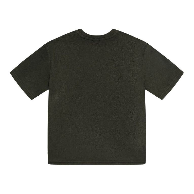 Back Country Kids' Short Sleeve Fleece Tee, Green, hi-res