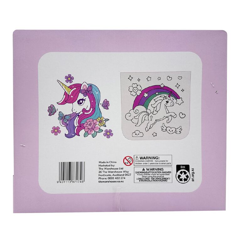 Uniti Craft Kids Color Your Own Bag Unicorn, , hi-res