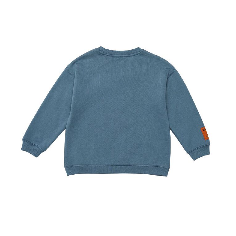 Minecraft Crew Sweatshirt, Blue, hi-res