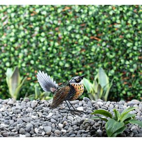 Urban Green Metal Fantail 23cm x 15cm x 18cm