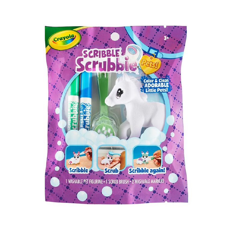 Crayola Scribble Scrubbie Pets Assorted, , hi-res